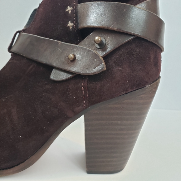 Rag & Bone Harrow Boot dark brown size 6 - Picture 10 of 11